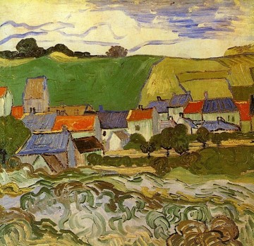  Vincent Pintura Art%C3%ADstica - Vista de Auvers Vincent van Gogh